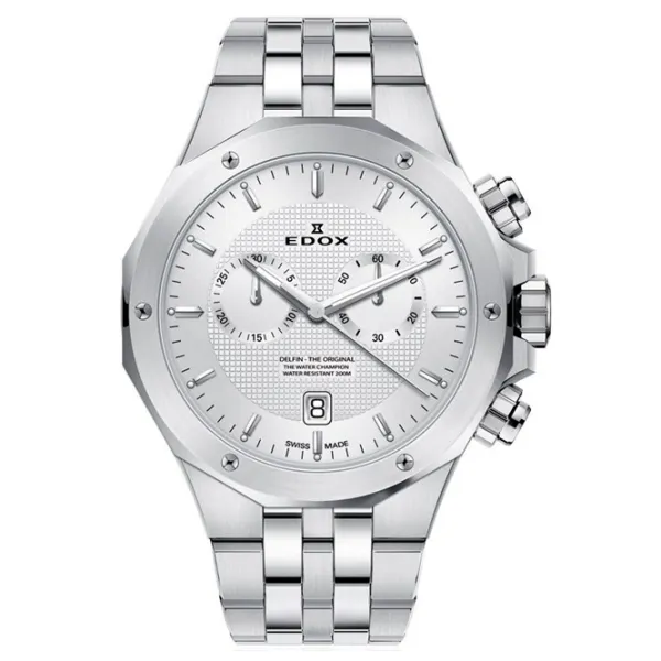Наручные часы для мужчин Edox 10110-3M-AIN Кварцевый / 43 мм photo 1 Наручные часы для мужчин Edox 10110-3M-AIN Кварцевый / 43 мм photo 1