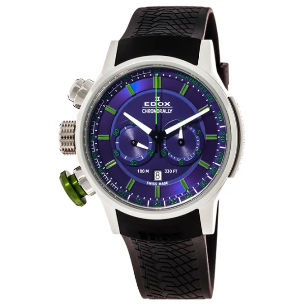 Ceas de mână pentru bărbați Edox 10302-3V2-BUV3 Cuarț / 45 mm photo 1 Ceas de mână pentru bărbați Edox 10302-3V2-BUV3 Cuarț / 45 mm photo 1