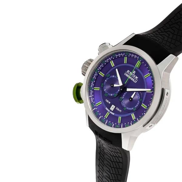 Ceas de mână pentru bărbați Edox 10302-3V2-BUV3 Cuarț / 45 mm photo 3 Ceas de mână pentru bărbați Edox 10302-3V2-BUV3 Cuarț / 45 mm photo 3