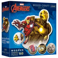 Puzzle Trefl Brave Iron Man 9+/ Numărul de piese: 160
