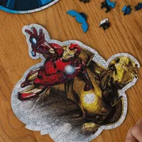 Puzzle Trefl Brave Iron Man 9+/ Numărul de piese: 160 photo 3