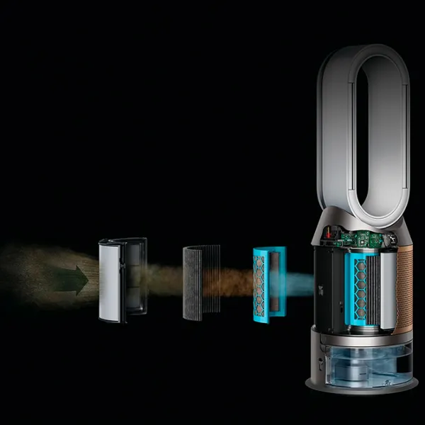 Увлажнитель-очиститель воздуха Dyson PH04 Напольная / Белое золото photo 7