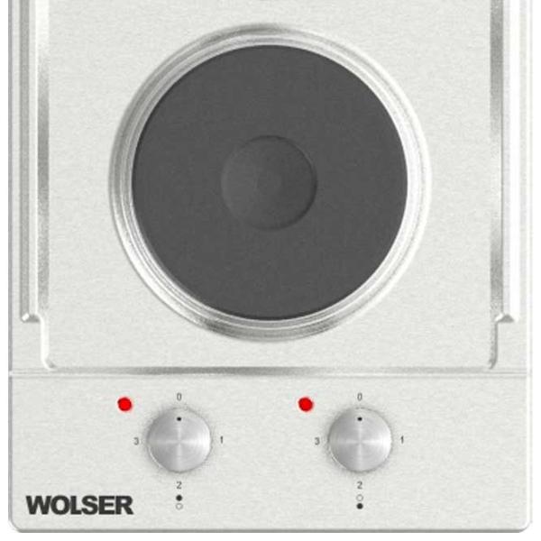 Электрическая варочная панель Wolser WL-BRD 6200 EL 2500 Вт / Нержавеющая сталь photo 5