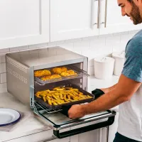 Электрическая печь Ninja DT200EU 29 л / 2400 Вт / Серебряный photo 3