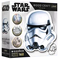 Puzzle Trefl Stormtrooper's helmet 9+/ Numărul de piese: 160