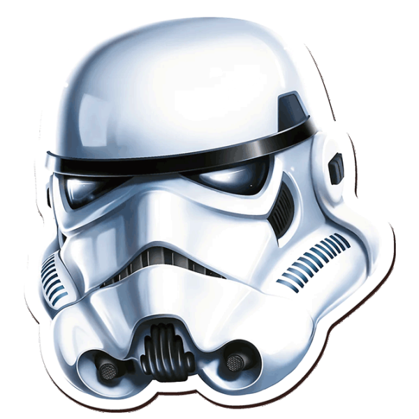 Puzzle Trefl Stormtrooper's helmet 9+/ Numărul de piese: 160 photo 2