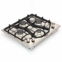 Plită încorporabilă pe gaz Kaiser KG 40.600 GZRr Inox / Inox photo 3