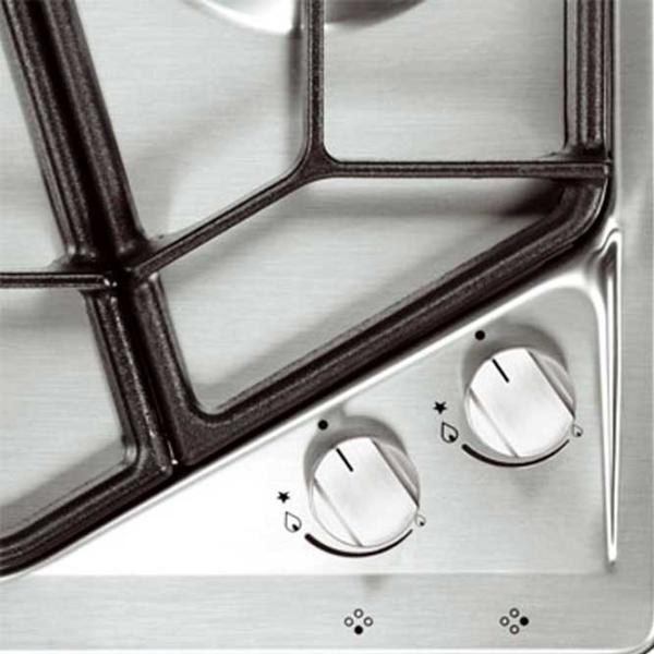 Plită încorporabilă pe gaz Kaiser KG 40.600 GZRr Inox / Inox photo 4