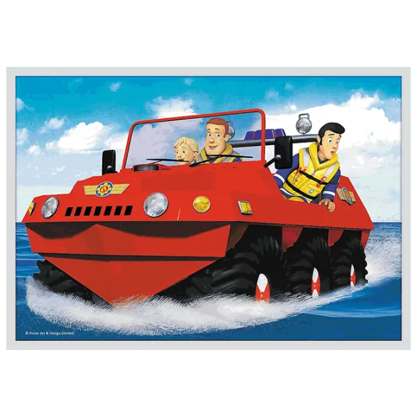 Puzzle Trefl Meet Fireman Sam's rescue 4+/ Количество деталей: 329 photo 4