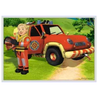 Puzzle Trefl Meet Fireman Sam's rescue 4+/ Numărul de piese: 329 photo 6