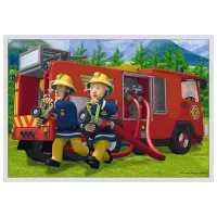 Puzzle Trefl Meet Fireman Sam's rescue 4+/ Numărul de piese: 329 photo 7