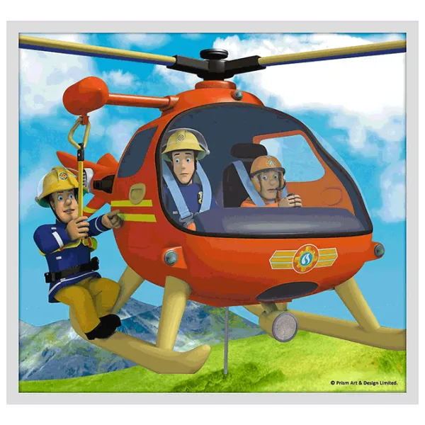 Puzzle Trefl Meet Fireman Sam's rescue 4+/ Количество деталей: 329 photo 8