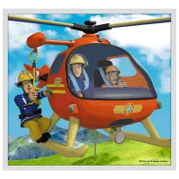 Puzzle Trefl Meet Fireman Sam's rescue 4+/ Numărul de piese: 329 photo 8