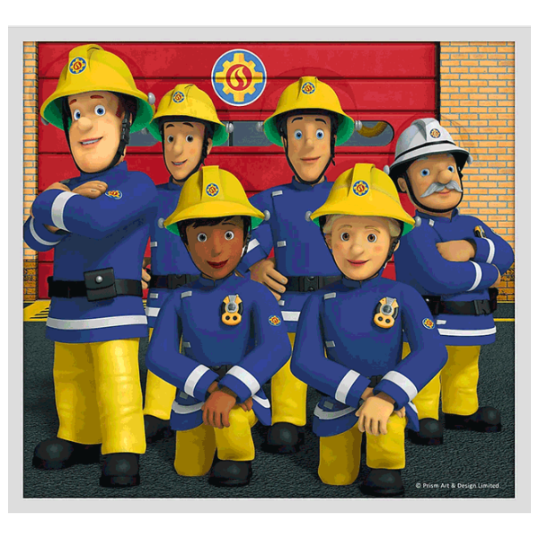 Puzzle Trefl Meet Fireman Sam's rescue 4+/ Количество деталей: 329 photo 10