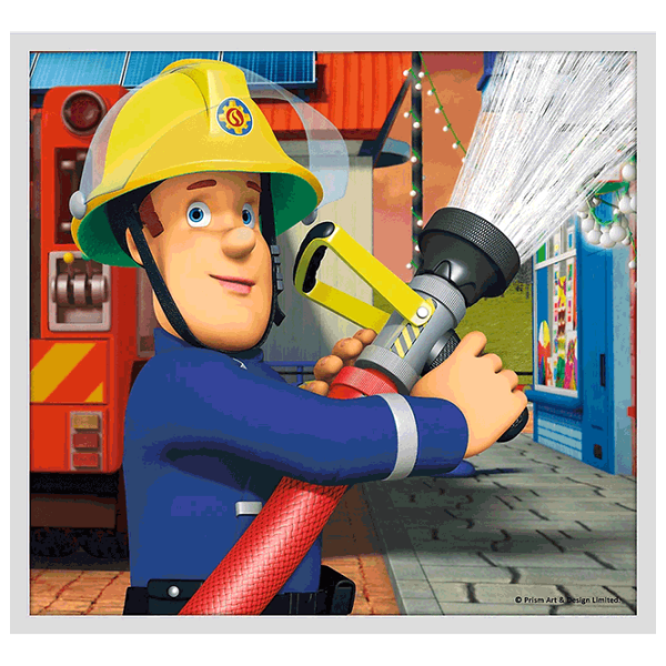 Puzzle Trefl Meet Fireman Sam's rescue 4+/ Количество деталей: 329 photo 11