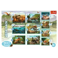 Puzzle Trefl Meet all the dinosaurs 4+/ Numărul de piese: 329 photo 3