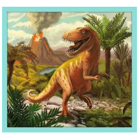 Puzzle Trefl Meet all the dinosaurs 4+/ Numărul de piese: 329 photo 4