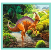 Puzzle Trefl Meet all the dinosaurs 4+/ Numărul de piese: 329 photo 6