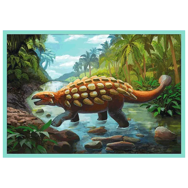 Puzzle Trefl Meet all the dinosaurs 4+/ Количество деталей: 329 photo 7 Puzzle Trefl Meet all the dinosaurs 4+/ Количество деталей: 329 photo 7
