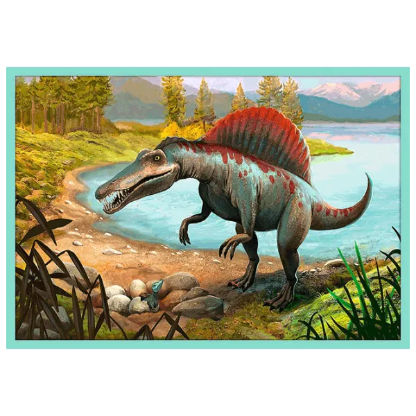 Puzzle Trefl Meet all the dinosaurs 4+/ Количество деталей: 329 photo 8 Puzzle Trefl Meet all the dinosaurs 4+/ Количество деталей: 329 photo 8