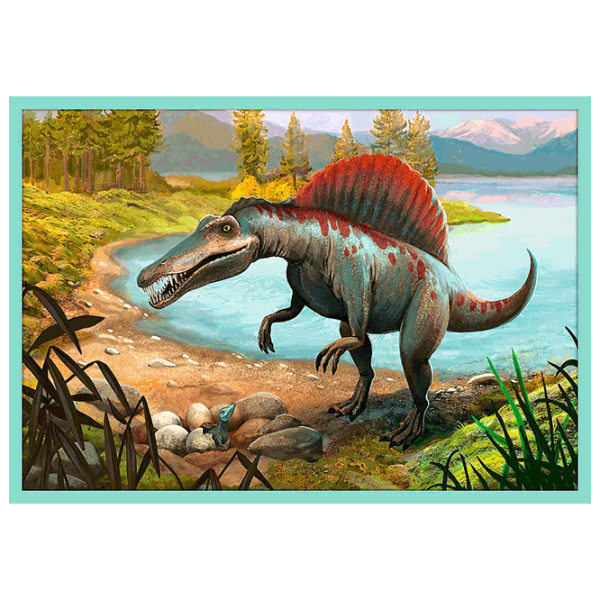 Puzzle Trefl Meet all the dinosaurs 4+/ Количество деталей: 329 photo 8 Puzzle Trefl Meet all the dinosaurs 4+/ Количество деталей: 329 photo 8