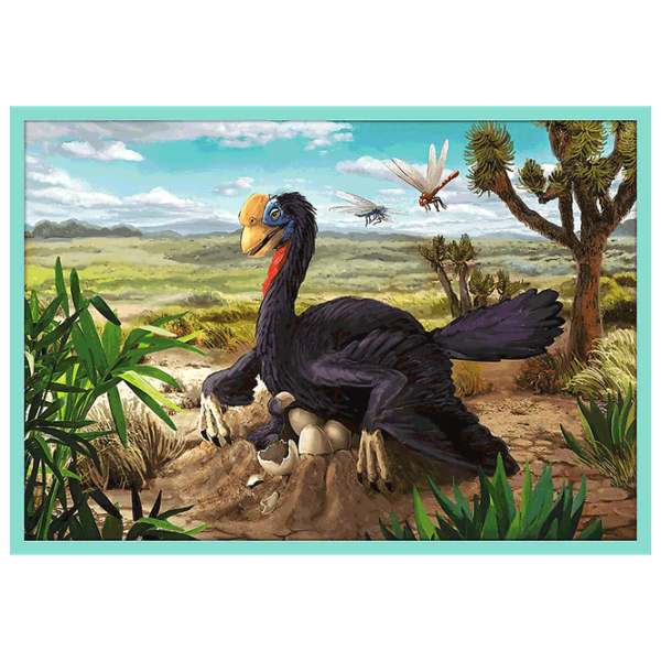 Puzzle Trefl Meet all the dinosaurs 4+/ Количество деталей: 329 photo 9 Puzzle Trefl Meet all the dinosaurs 4+/ Количество деталей: 329 photo 9