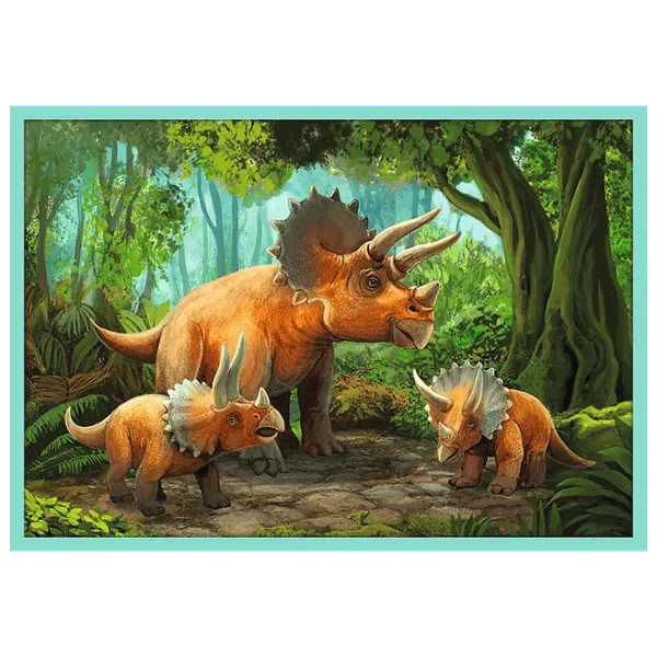 Puzzle Trefl Meet all the dinosaurs 4+/ Количество деталей: 329 photo 12 Puzzle Trefl Meet all the dinosaurs 4+/ Количество деталей: 329 photo 12