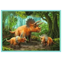Puzzle Trefl Meet all the dinosaurs 4+/ Numărul de piese: 329 photo 12