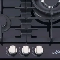 Plită încorporabilă pe gaz Kaiser KCG 4380 Turbo Sticlă călită / Black photo 3