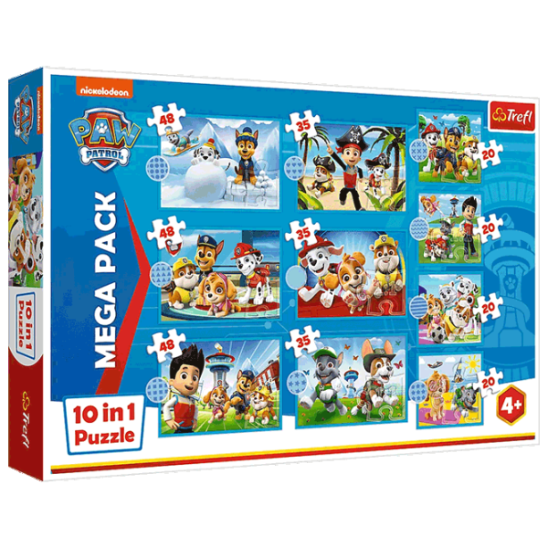 Puzzle Trefl Reliable PAW Patrol team 4+/ Количество деталей: 329 photo 1 Puzzle Trefl Reliable PAW Patrol team 4+/ Количество деталей: 329 photo 1