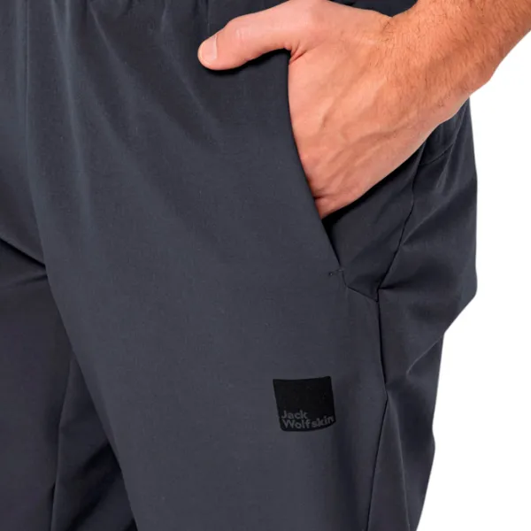 Спортивные брюки для мужчин Jack Wolfskin Bike Commute Wi Pants M M / Dark navy photo 6