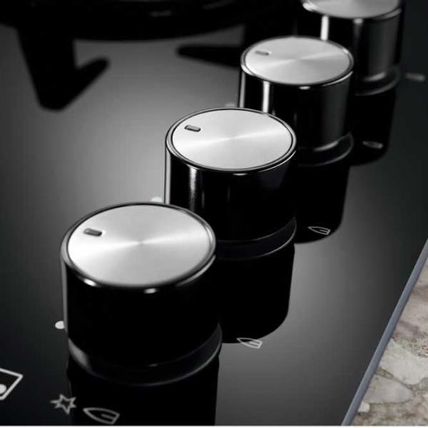 Газовая варочная панель Electrolux KGG6437K Закаленное стекло / Черный photo 3