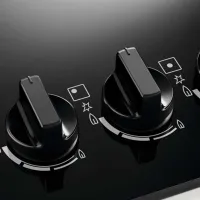 Газовая варочная панель Zanussi ZGO68410BA Закаленное стекло / Черный photo 3