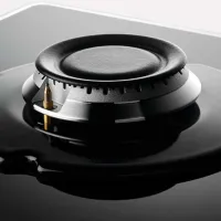 Газовая варочная панель Zanussi ZGO68410BA Закаленное стекло / Черный photo 4
