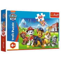 Puzzle Trefl Paw Patrol on the grass 4+/ Количество деталей: 60