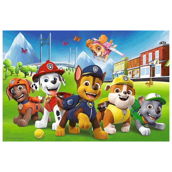 Puzzle Trefl Paw Patrol on the grass 4+/ Numărul de piese: 60 photo 3
