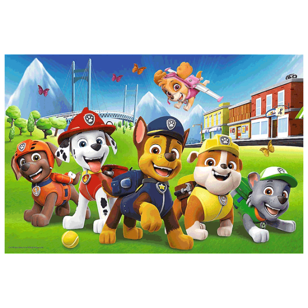 Puzzle Trefl Paw Patrol on the grass 4+/ Numărul de piese: 60 photo 3