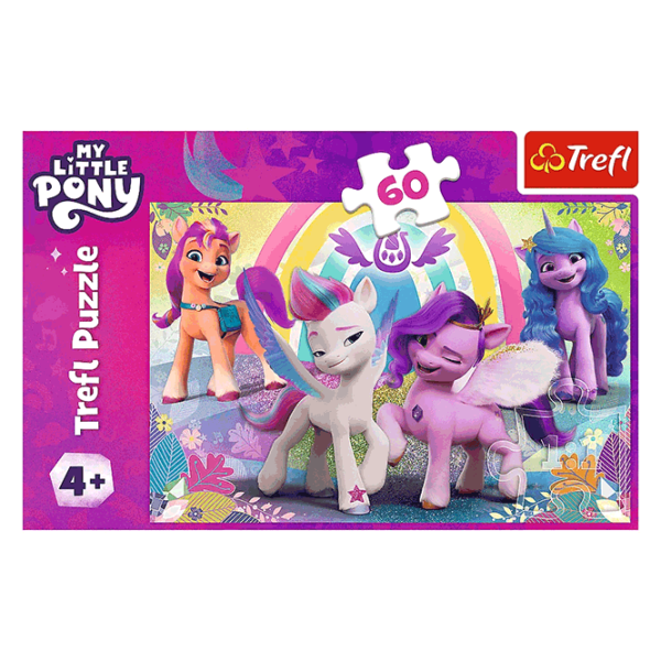 Puzzle Trefl In the world of friendship 4+/ Количество деталей: 60 photo 3 Puzzle Trefl In the world of friendship 4+/ Количество деталей: 60 photo 3