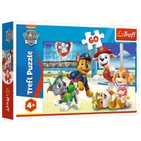 Puzzle Trefl In the Puppie's world 4+/ Количество деталей: 60