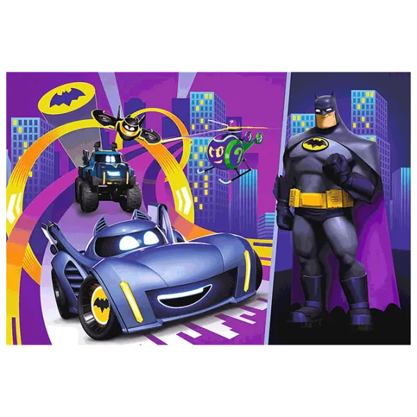 Puzzle Trefl Batman and his vehicles 4+/ Numărul de piese: 60 photo 2 Puzzle Trefl Batman and his vehicles 4+/ Numărul de piese: 60 photo 2