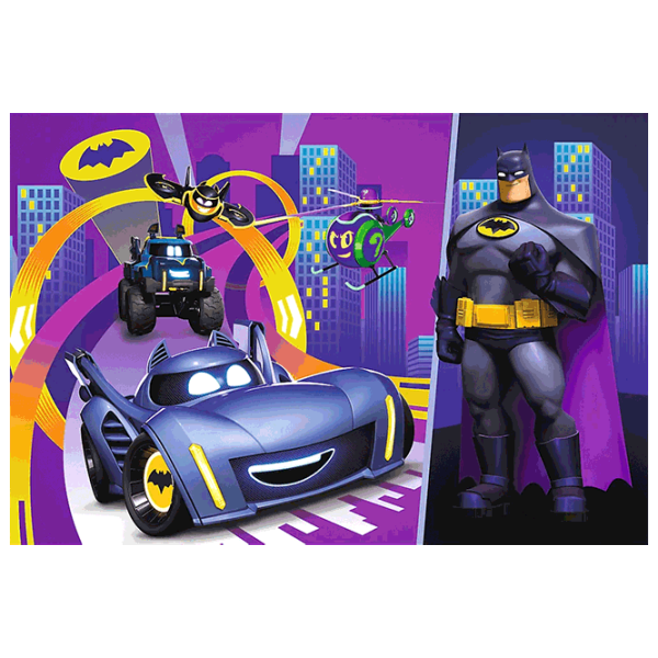 Puzzle Trefl Batman and his vehicles 4+/ Numărul de piese: 60 photo 2 Puzzle Trefl Batman and his vehicles 4+/ Numărul de piese: 60 photo 2