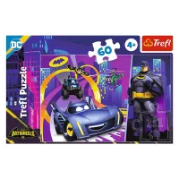 Puzzle Trefl Batman and his vehicles 4+/ Numărul de piese: 60 photo 3