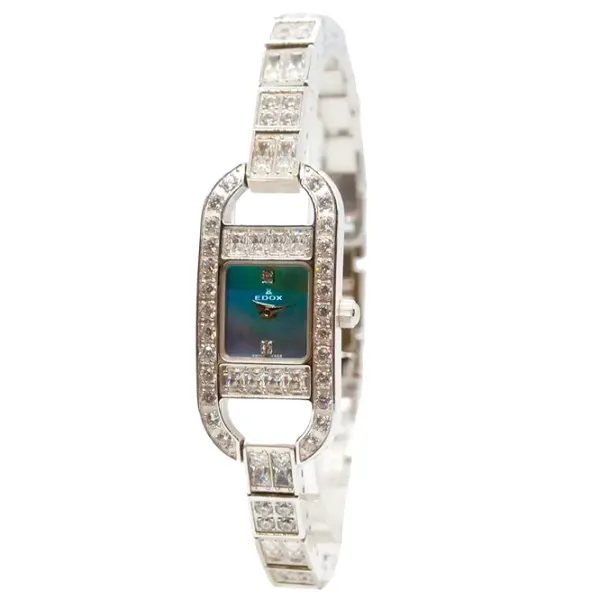 Наручные часы для женщин Edox 21196-3PP-N Кварцевый / 40 x 18 мм photo 1 Наручные часы для женщин Edox 21196-3PP-N Кварцевый / 40 x 18 мм photo 1