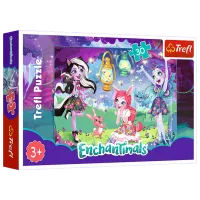Puzzle Trefl The magical world of Enchantimals 3+/ Numărul de piese: 30