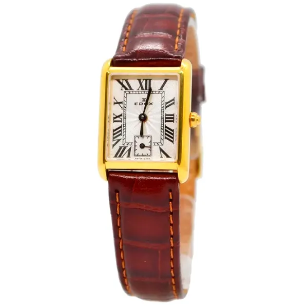 Ceas de mână pentru femei Edox 23080-37J-AR Cuarț / 24 x 19 mm photo 1