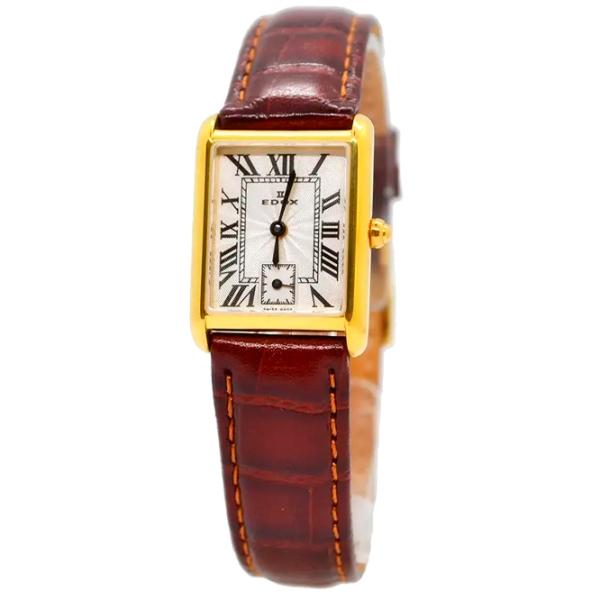 Ceas de mână pentru femei Edox 23080-37J-AR Cuarț / 24 x 19 mm photo 1