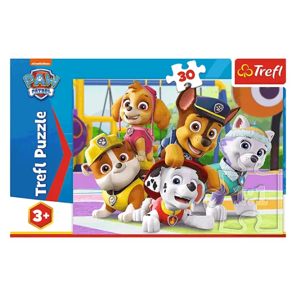 Puzzle Trefl Paw Patrol always on time 3+/ Numărul de piese: 30 photo 2