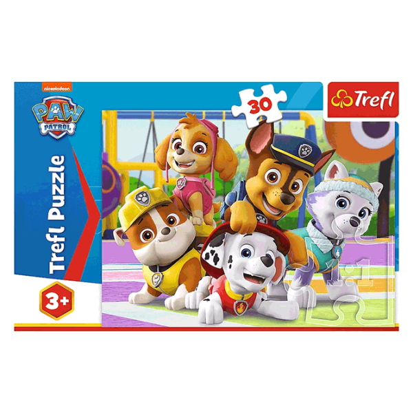 Puzzle Trefl Paw Patrol always on time 3+/ Numărul de piese: 30 photo 2