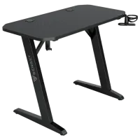 Masă gaming SENSE7 Nomad Basic Fibră de carbon / Black