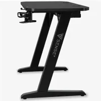 Masă gaming SENSE7 Nomad Basic Fibră de carbon / Black photo 2